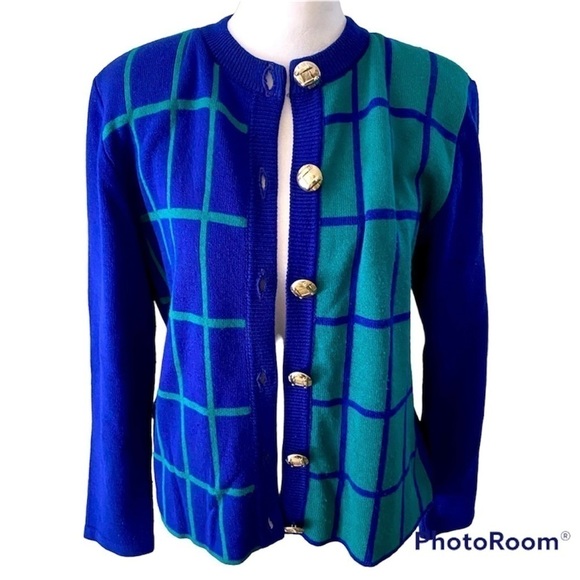 Retro Ami Knits Button Down Sweater Size 6 - Picture 1 of 4